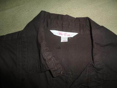 Krásné košilové šaty miss e-vie, vel. 7-9 let, 128