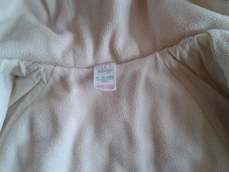 Bunda adams zimní dívčí bez vad vel. 86, adams,86