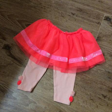 Legíny s neon tylovou sukýnkou, 68