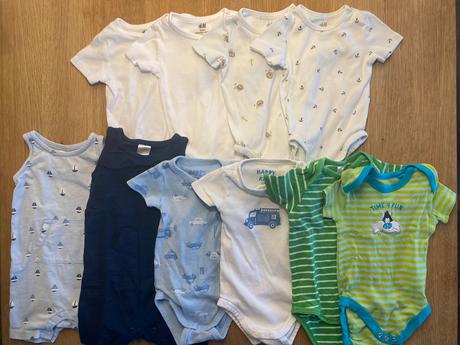 Balíček letního oblečení vel. 68, 68–80