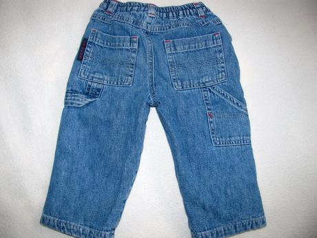 Zateplené džínové kalhoty, ladybird,74