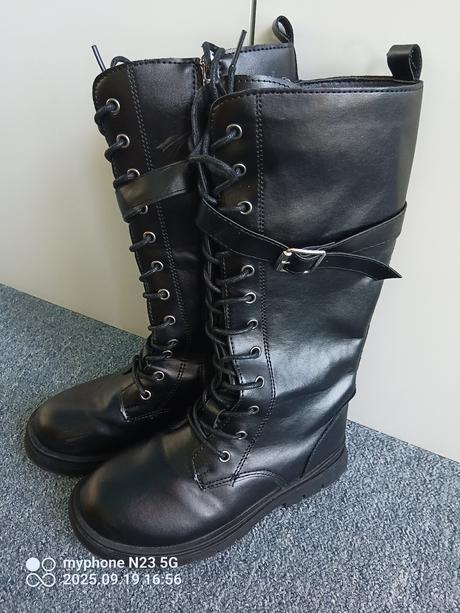 Kozačky dívčí vel."36", 36