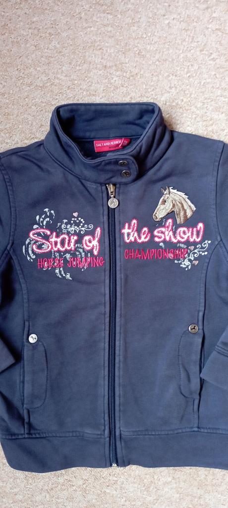 Mikina zn."salt and pepper" vel."116-122", 122