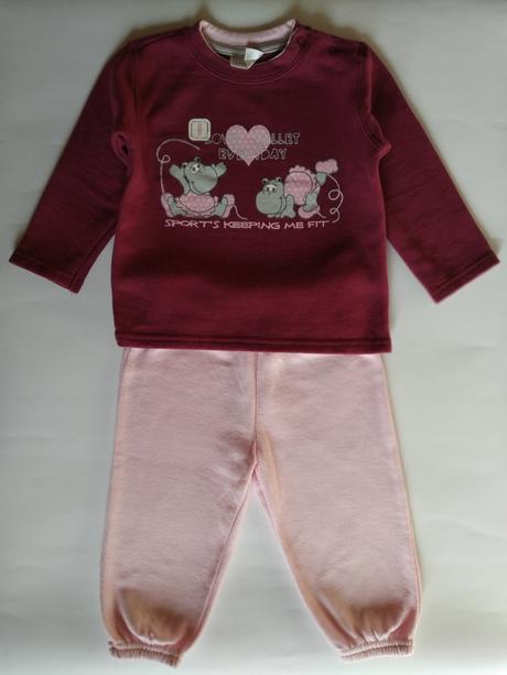 Tepláková souprava s hrošíky, ergee,86