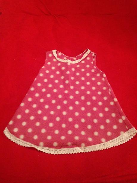 Dívčí šaty puntíky, 98
