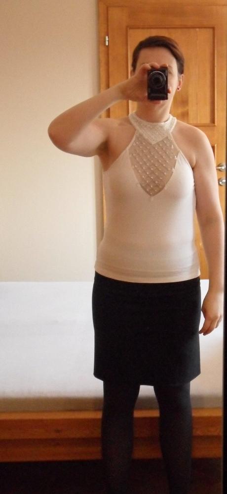 K17	dámské společenské tílko vel. 38-40, next,40