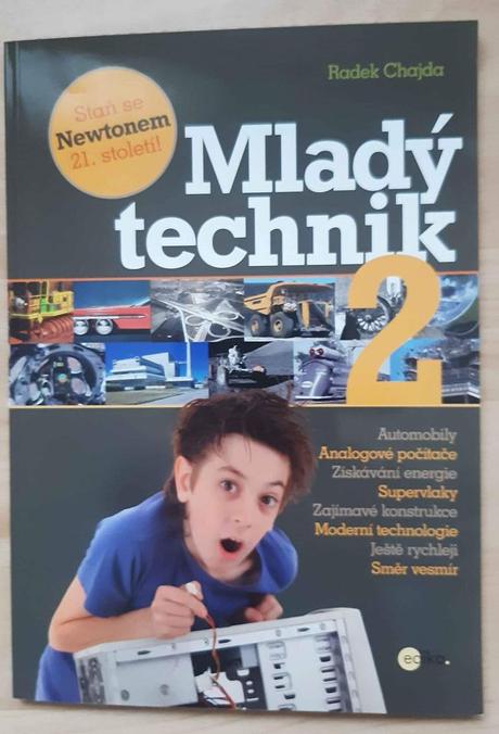 Kniha mladý technik 2, jako nová,