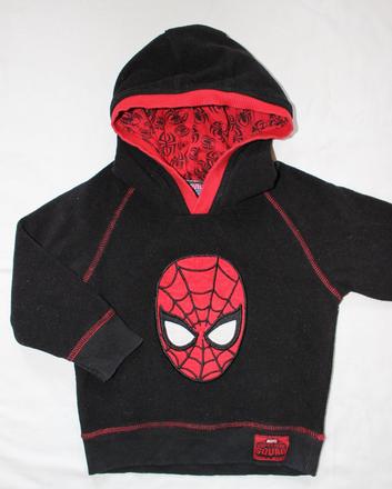 Z13. flísová mikina se spidermanem 9-12 měs., george,80