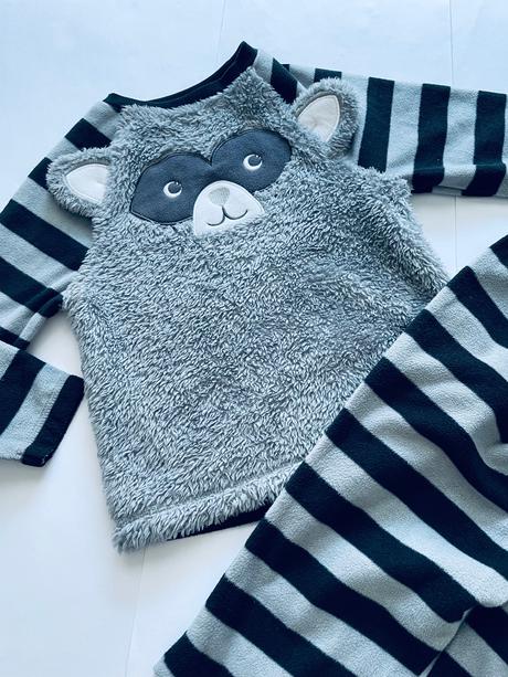 Ob/ pyžamo flecove - v.3/4 let, george,104