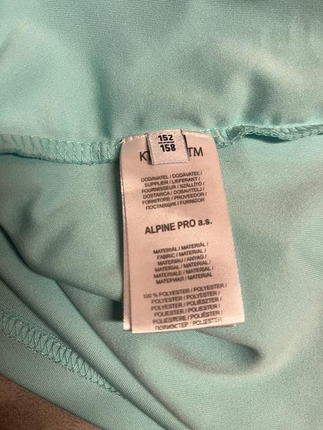 Funkční tričko alpine pro velikost 152-158, alpine pro,152