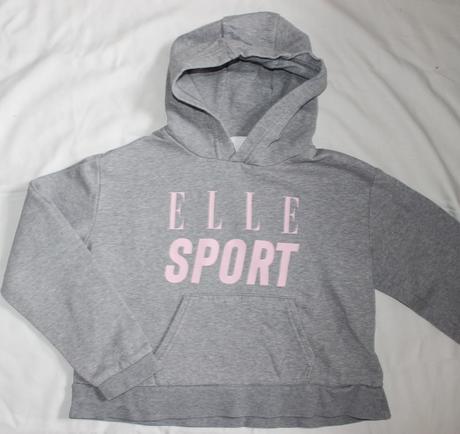 Po109. hezká šedá mikina, 10-11 let, elle,146
