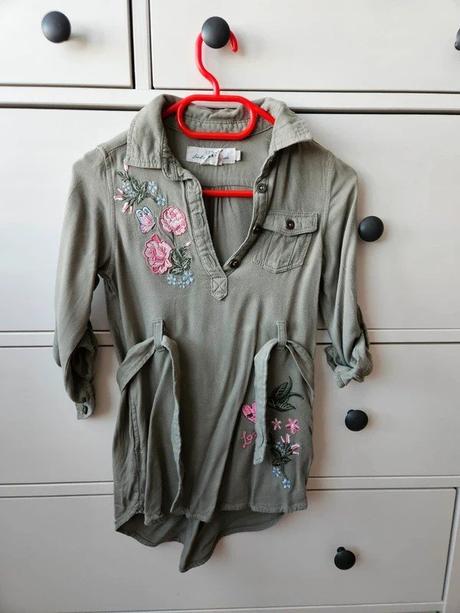 Košilové šaty h&m, vel. 104, h&m,104