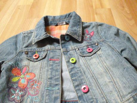 Vyšívaná riflová bunda george 5-6, george,116