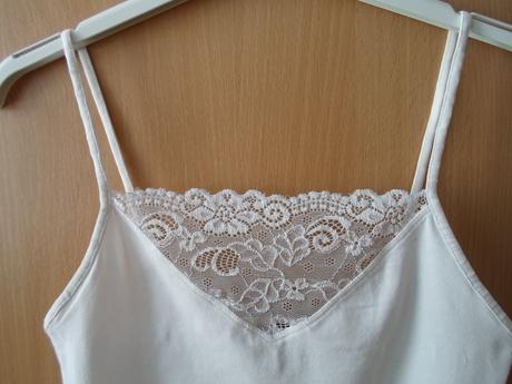 Bílé tričko tílko top, terranova,xs