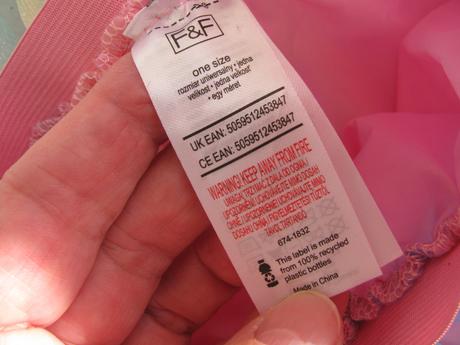 Krásná barevná tylová sukně, f&f,98