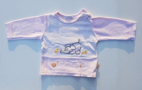 B82	dívčí sametová mikina slon, okay,68