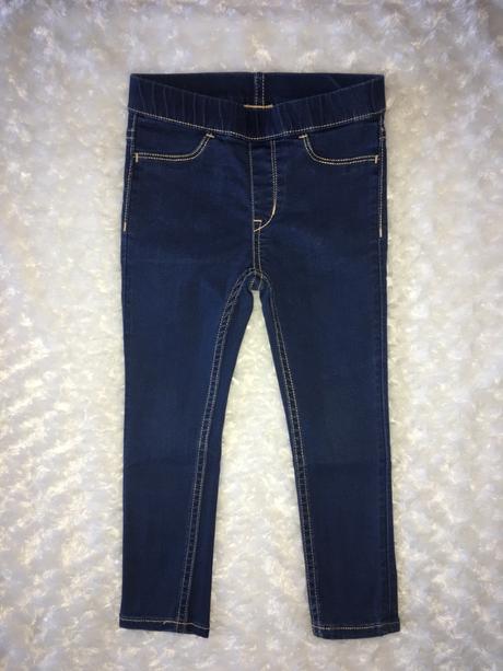 Modré leggins rifle/džíny h&m, h&m,98