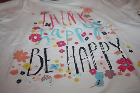 Bílé tričko george s třpytivým obrázkem, george,92