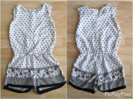 Šortkový overal h&m vel. 110, h&m,110