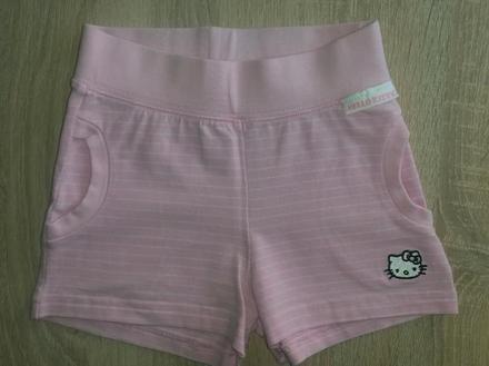 Bavlněné kraťasy hello kitty vel. 104, h&m,104
