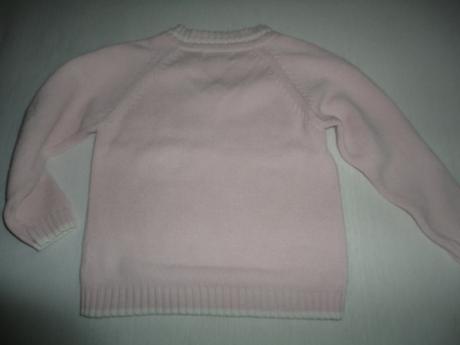 Jemně růžový svetřík skhuaban, vel. 80-86, 86