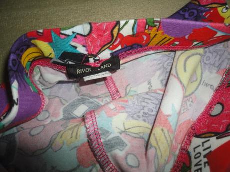 Krásné legíny river island, vel. 8-9 let, river island,134