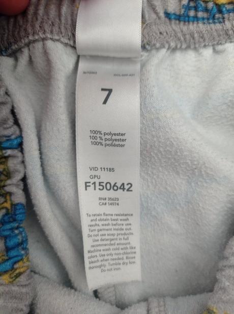 Pyžamo dvoudílné kalhoty carters 134, carter's,134