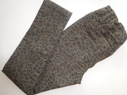 Džíny se vzorem vel. 128/134, c&a,134