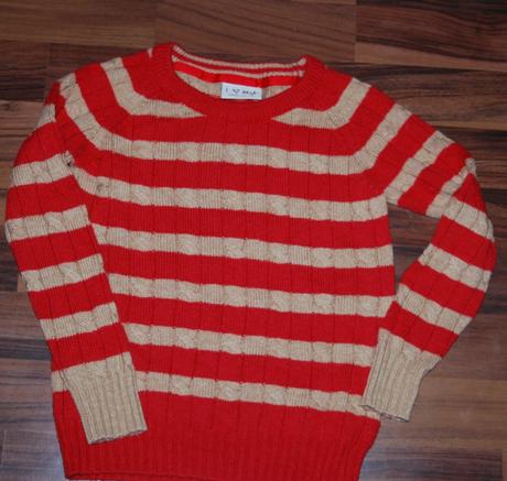Pruhovaný svetr, svetýrek proužkovaný, next,116