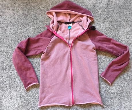 Tenká růžová mikina little things 7-9 let, little things,128