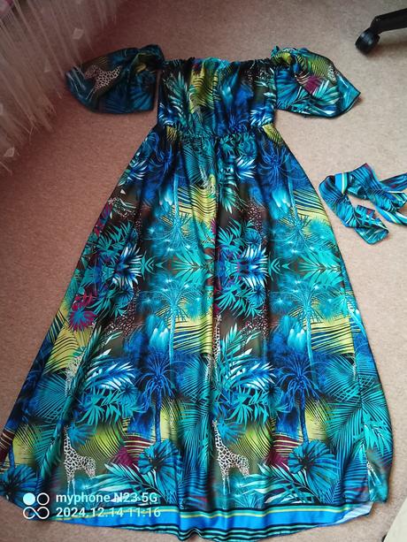 Šaty zn."blu royal" vel."m/l", m