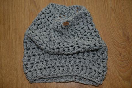 Pletený nákrčník, m