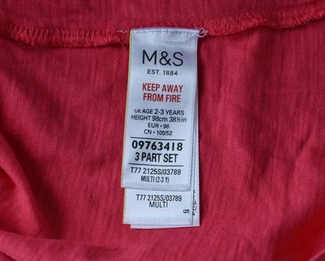 Tílko vel. 2 - 3 roky, marks & spencer,98
