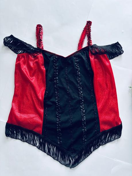 An26/ top dámský ke kostýmu - v.cca xs, 