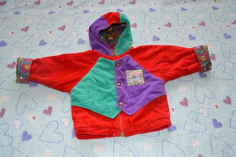 Oteplená bavlněná manžestrová bunda, 92