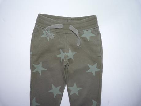 Tepláčky s hvězdičkami vel.92, h&m,92