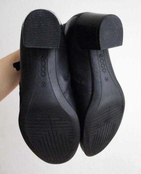 Dámské kotníkové boty kožené ecco 38, ecco,38