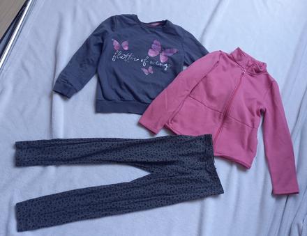 Leginy a mikiny - cena celkem, h&m,134