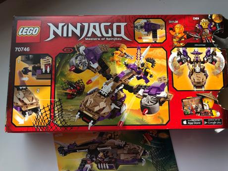 Lego ninjago 70746 útok condraiovy helikoptéry, 