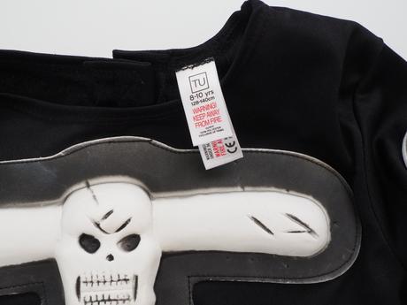 Kostým kostlivec vel 128 - 140,