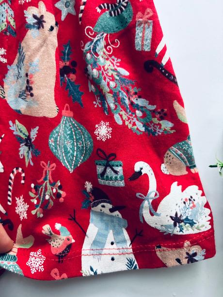 Vánoční šaty zn. next - v.3/6 měs., 68