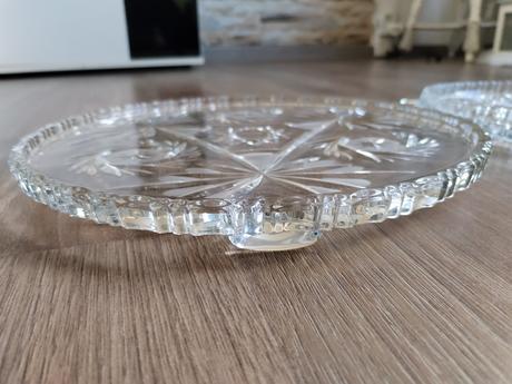 Skleněné originální tácy, 