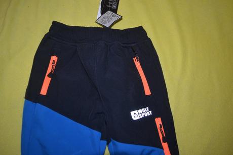 Oteplené softshellové kalhoty wolf,na 3-4r., wolf,98