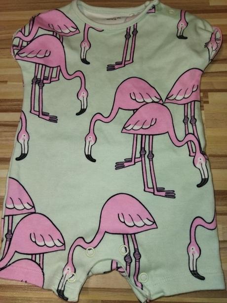 Letní overal s plameňákem 62 next, next,62