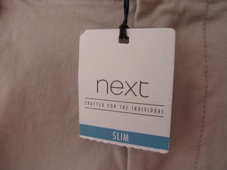 Elastické šedo fialové kraťasy next, next,36