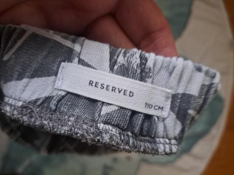 Tepláky listy, reserved,110