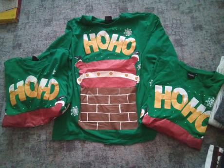 3x vánoční tričko, xl