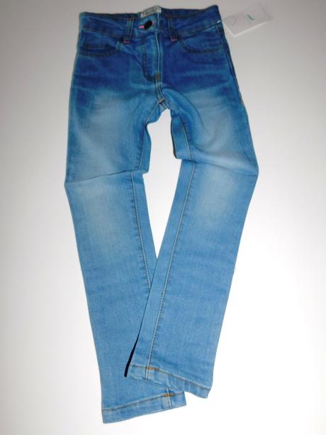 Dívčí elastické džíny-skinny, 110