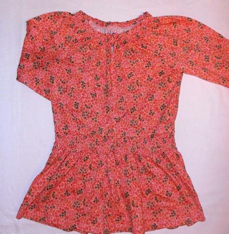 K223. kytičkovaná tunika/minišaty 5-6 let, 116