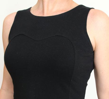 Černé peplum tričko orsay vel.s, orsay,s